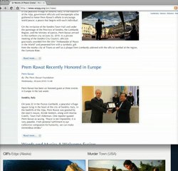 Peace Websites in UK