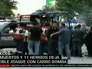 Explosión de coche bomba deja 4 muertos y 11 heridos en Ciu