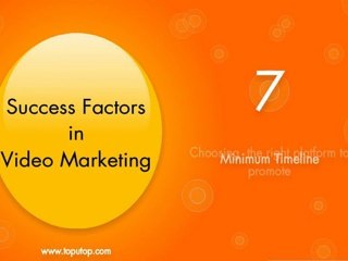 Success Factors in Video Marketing