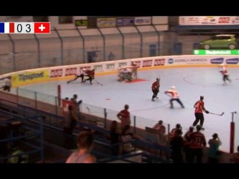 ROLLER HOCKEY - CHAMPIONNAT DU MONDE : France / Suisse (demi-finale)
