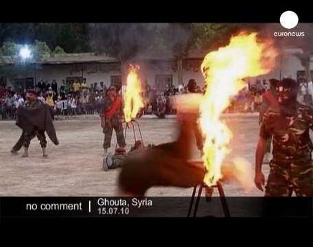 Military parade in Syria - no comment