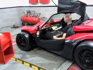 SECMA 1600 F16 au banc de puissance