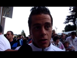 Romain Hamouma après Caen - Le Havre (0-1) / 14.07.2010