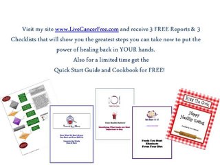 Live Cancer Free - Alternatives to Cancer Free Cookbook
