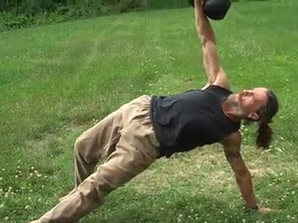 Kettlebell Abs Workout: Turkish Get Up