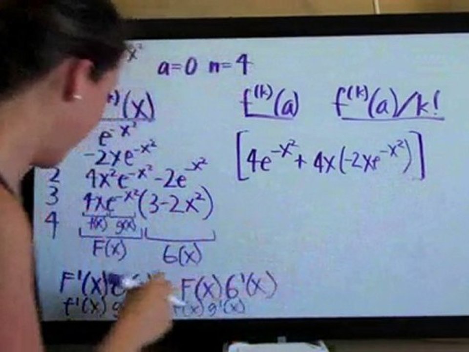 Taylor Polynomials- Example 3 Part 2 of 3