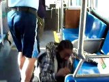 Epic Beard Man fight on the Bus in Oakland