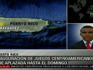 Se aplaza inauguración de XXI Juegos Centroamericanos y del