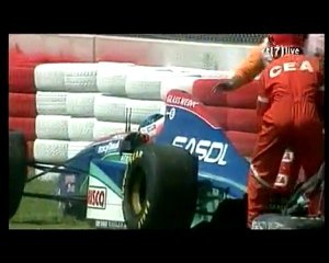 Rubens Barrichello talks about the death of Ayrton Senna.