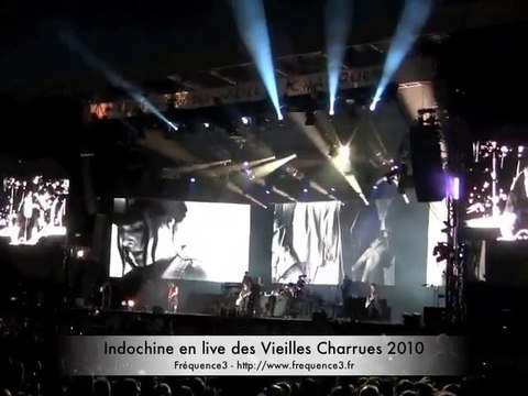 Indochine - Un ange a ma table - Vieilles Charrues 2010