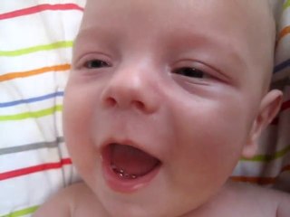 Unai con 3 meses y sus ruidos