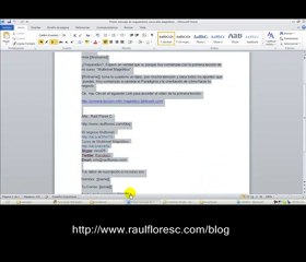 Como formatear  texto para usar en  Autoresponder