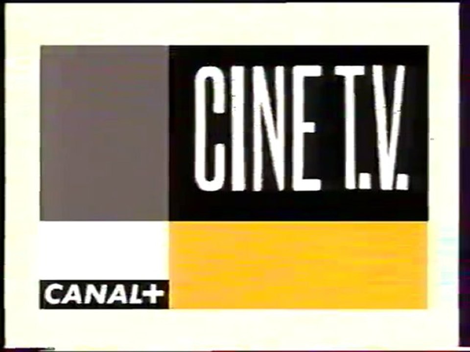 jingle Cine T.V 1997 Canal+