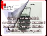 Tecno Display Cases Custom Made to Order Pedestals Display