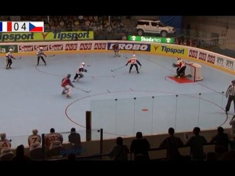 ROLLER HOCKEY - CHAMPIONNAT DU MONDE 2010 : France / Tchequi petite finale