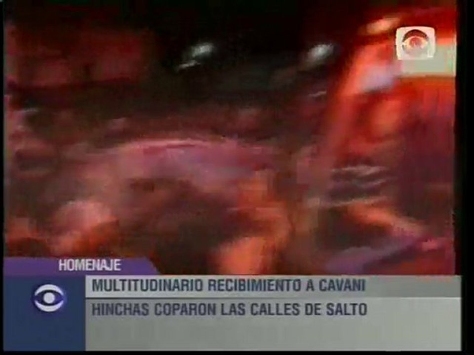 Uruguay- Cavani fue recibido en Salto