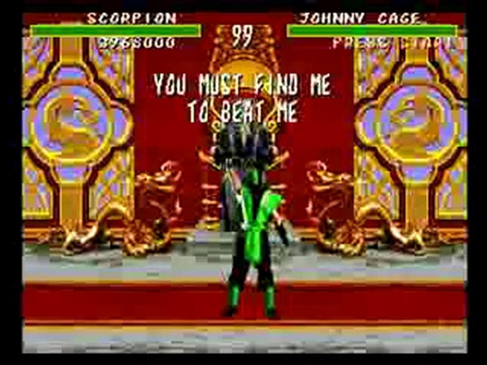 mortal kombat 1 (megadrive) en very hard 1/2