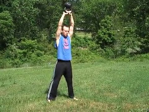 Kettlebell Swings, Double Arm Kettlebell Swing to Bottoms Up