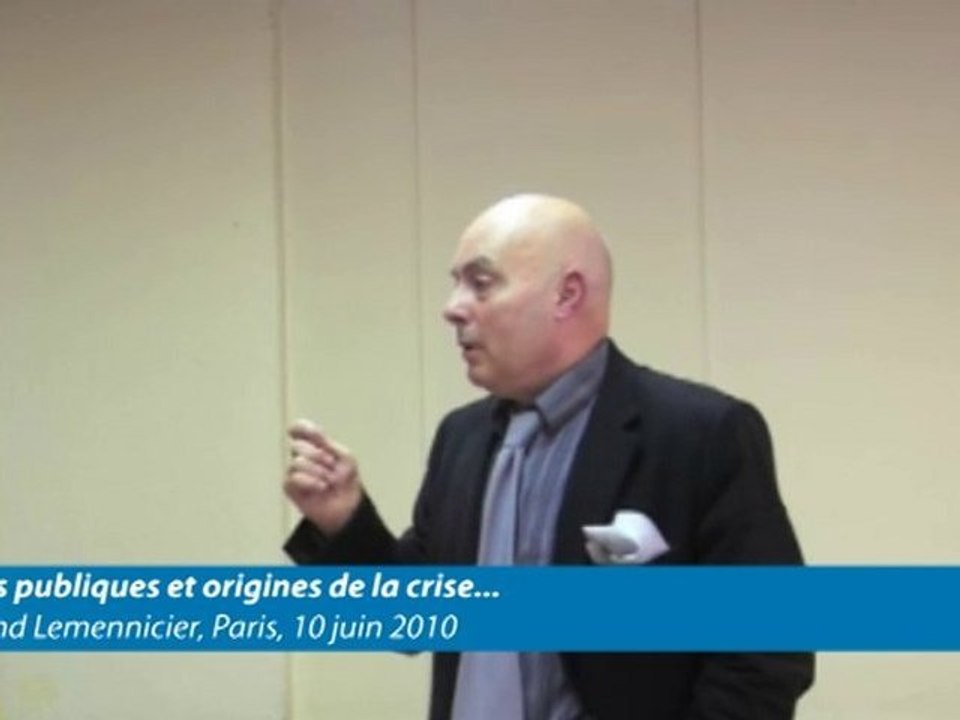 Dettes publiques et origines de la crise