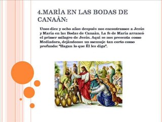 MARÌA MODELO DE FÈ Y DISCIPULA DE JESÙS