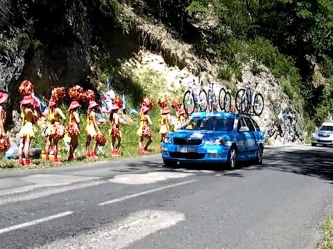 les flammes : le tour de france 2010
