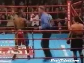 This Is The Best Knock Out - Watch The Dance His Legs Do