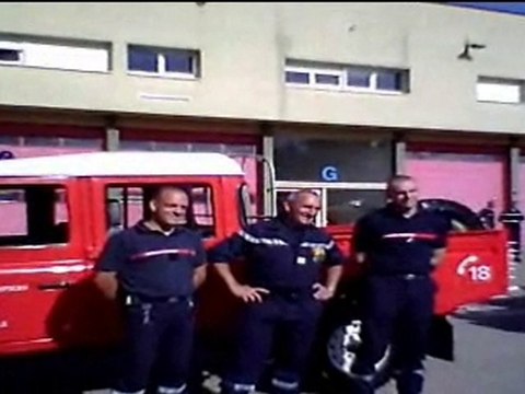 Metz Préparatifs et défilé des Pompiers le 13 juillet 2010