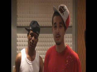 Q-Jay et Bless pour la Mixtape "Poing Final" de Chtarbé.