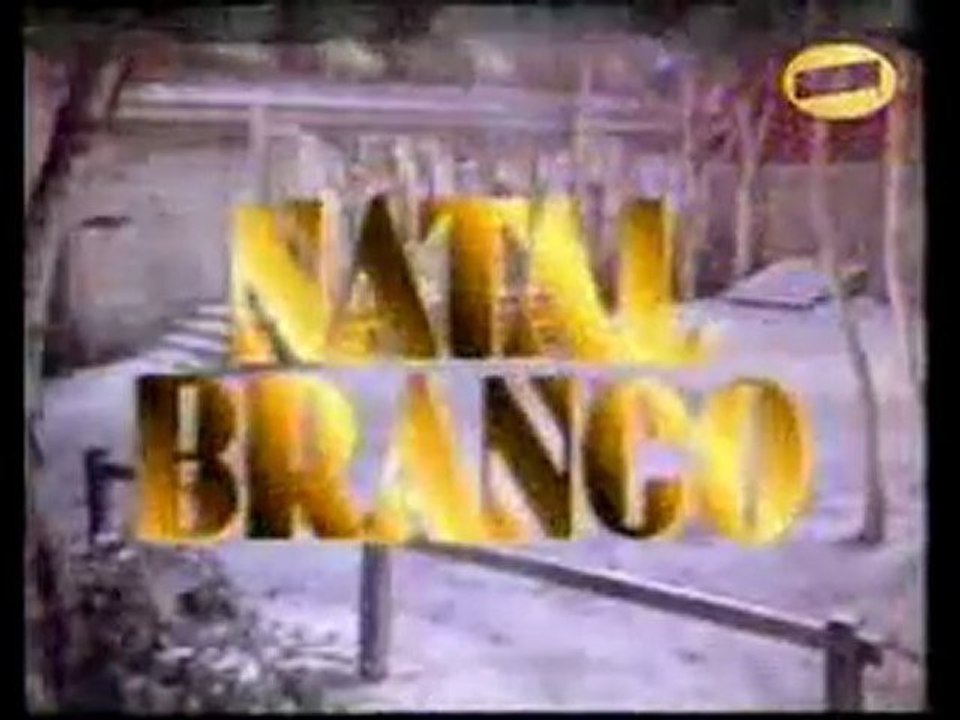 Chamada Natal Branco 1991 Rede Manchete