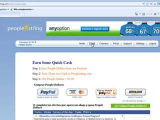 COMO GANAR MUCHO DINERO GRATIS CON PEOPLESTRING