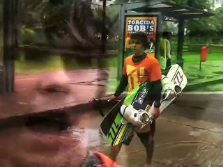 Wakeboarding the streets of Rio