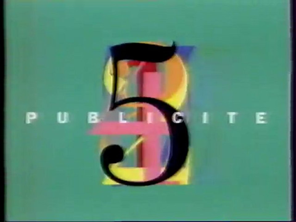 Page De Publicité 1992 LA CINQ