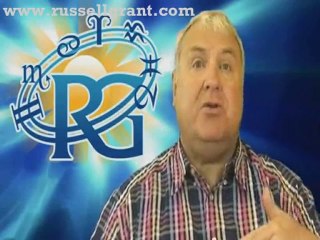 RussellGrant.com Video Horoscope Aries July Monday 19th
