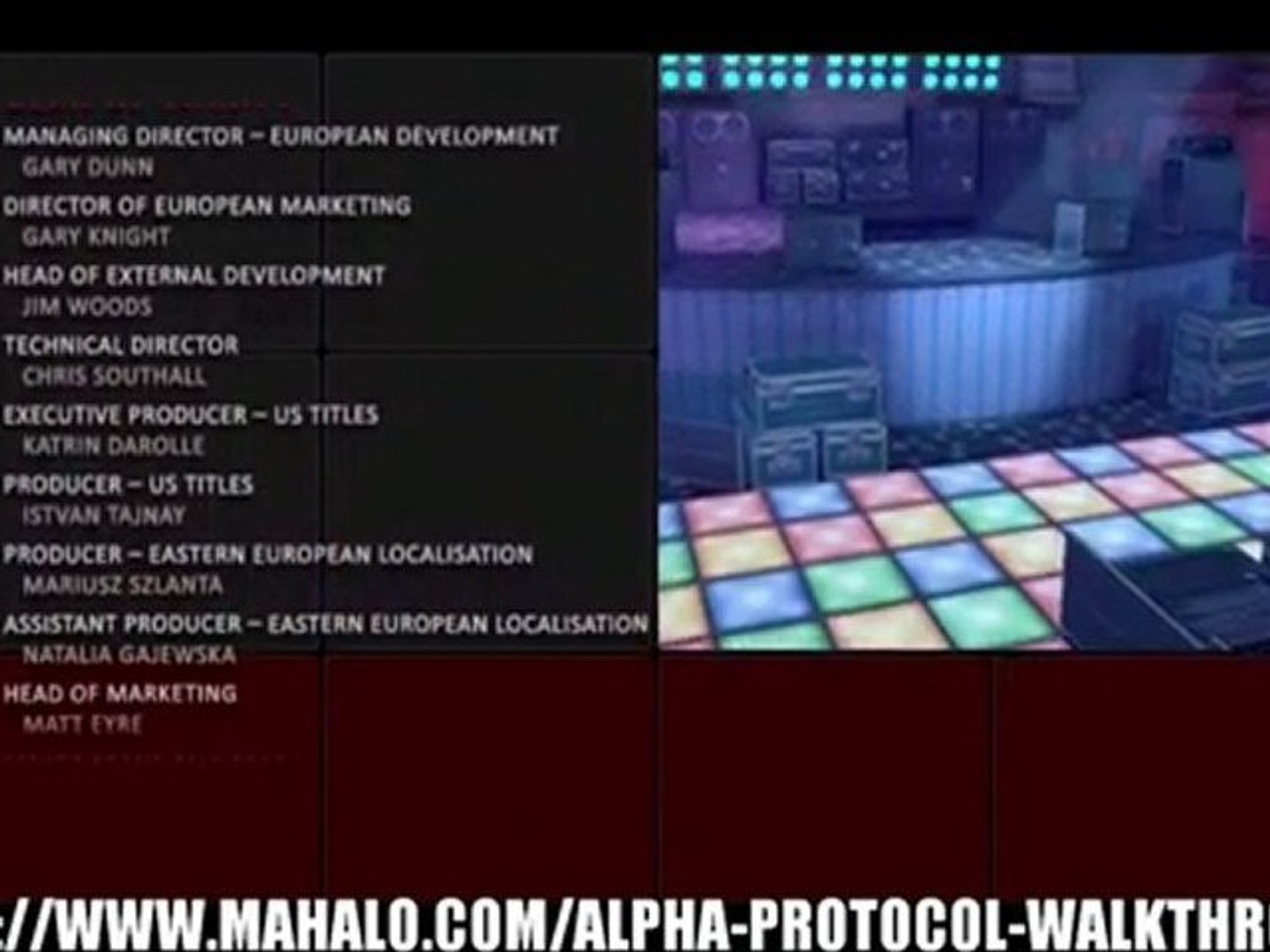 Alpha Protocol Walkthrough - The Ending Credits - video Dailymotion