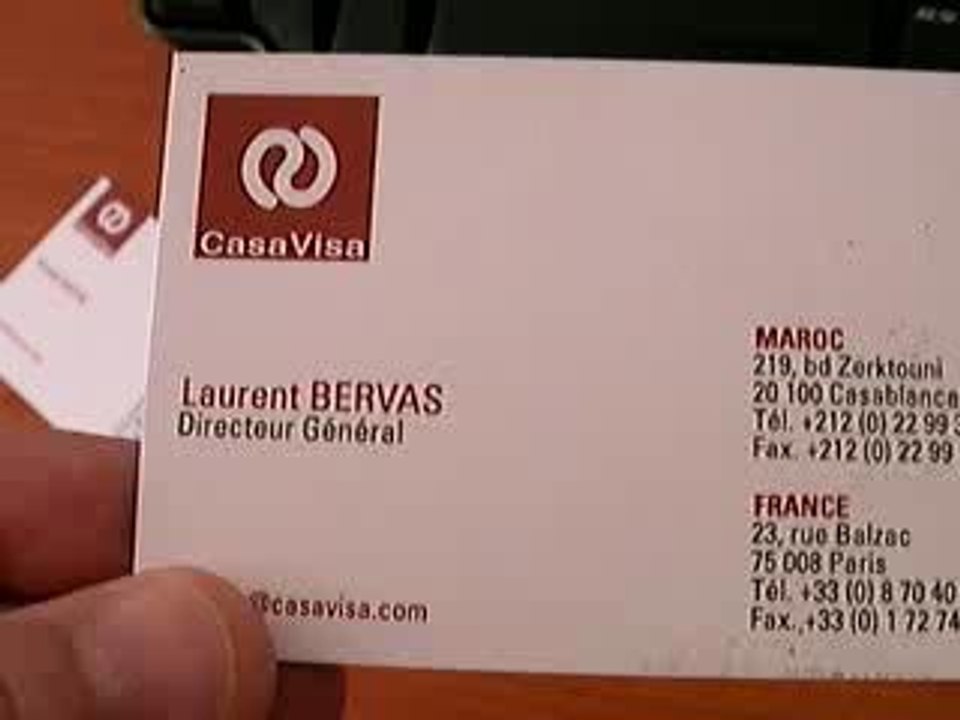 CARTES DE VISITES