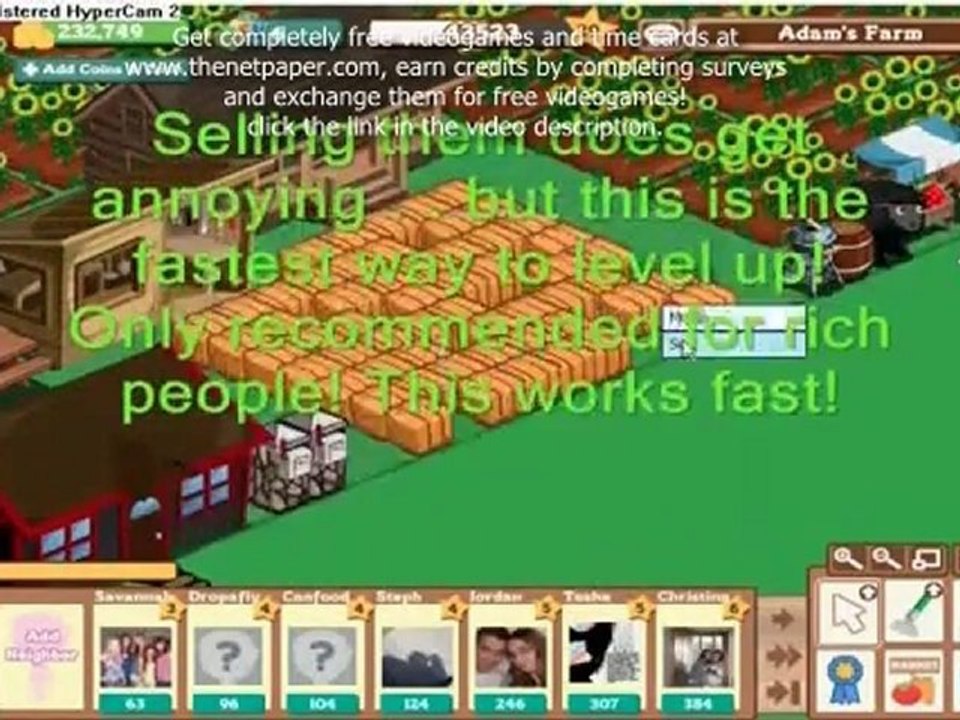 How To Level up Fast In Farmville