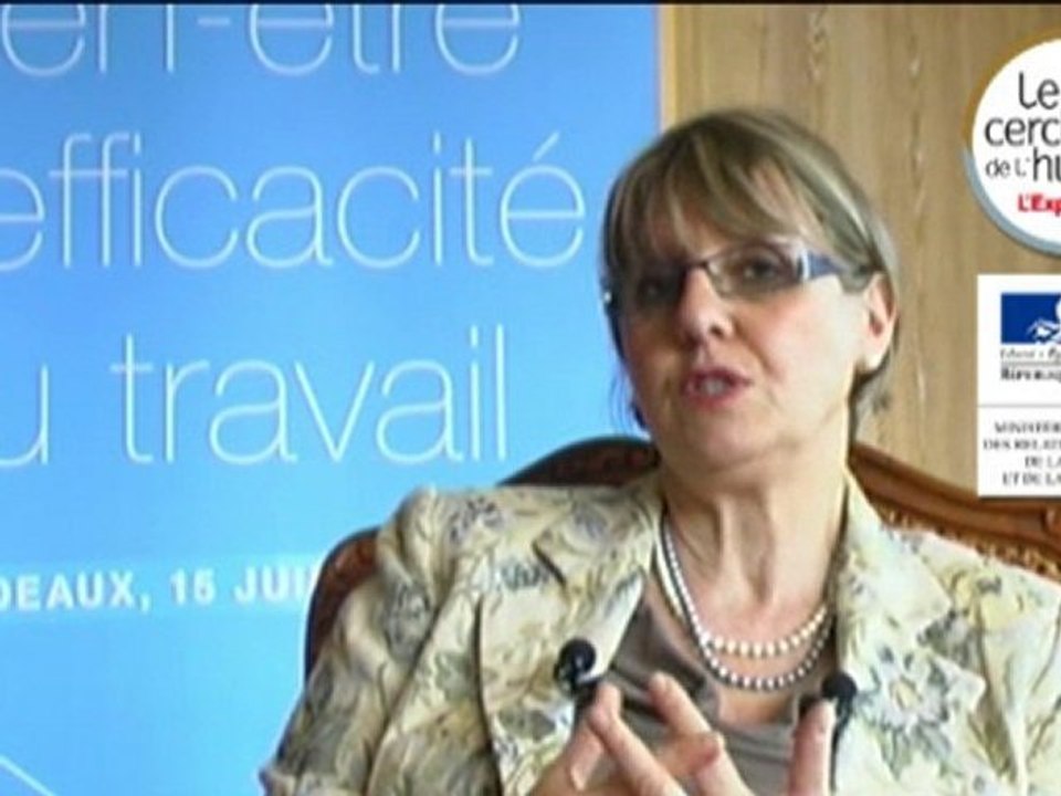 Bien être et efficacité au travail : Marie-Dominique Bidault