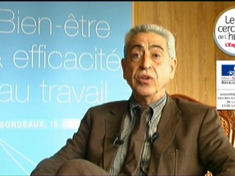 Bien être et efficacité au travail : Serge Lopez