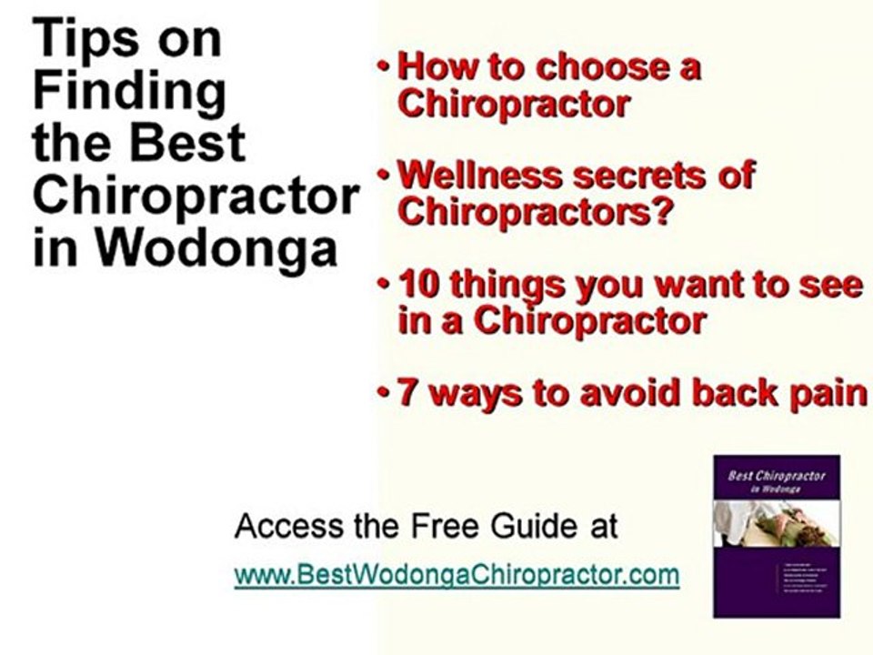 Best Wodonga Chiropractor