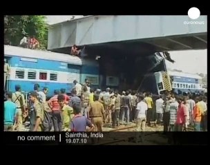 Train collision in India - no comment