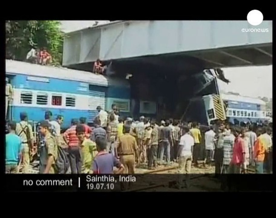 Train collision in India - no comment