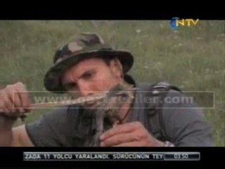 ntv spikeri yılan yedi