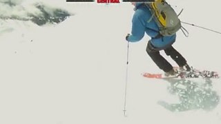 Skiing down from Upper Casaval with the ContourHD