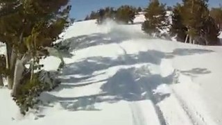 Sled Neck Snowmobile Tour of Mt Eddy with ContourHD