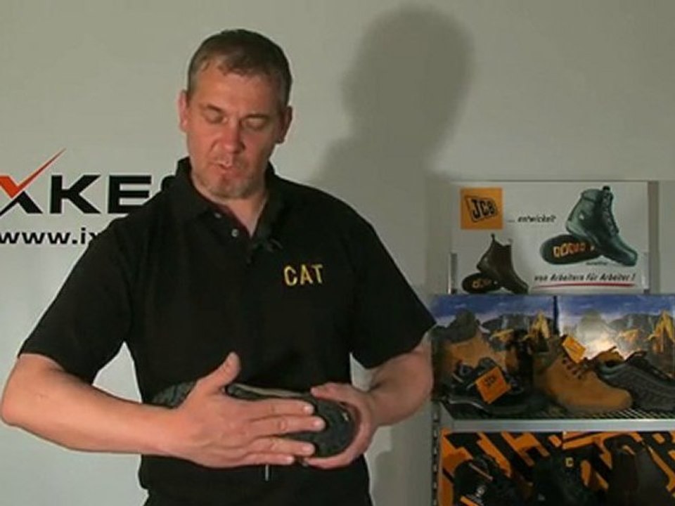 S1-P Sicherheitsschuhe Caterpillar Kurierdienst