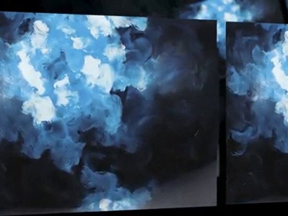 Kraus Boulder Opal Glass Bathroom Sink & Waterfall Faucet