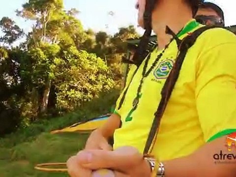 (HD) Voo Duplo de Parapente no Rio :: Pedra da Gávea (2010)