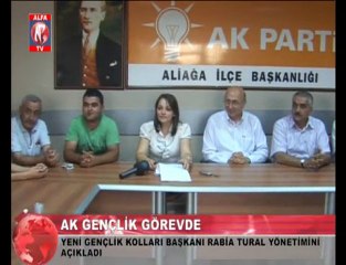 aliağa ak parti yeni gençlik kolları toplantısı