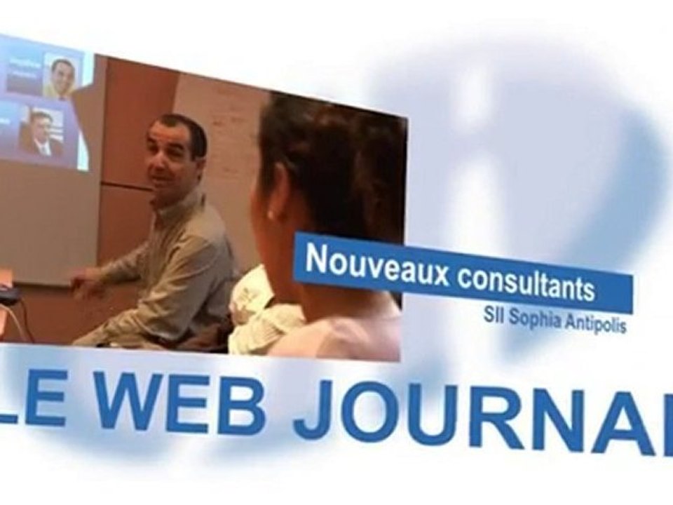 Web Journal SII Sophia Antipolis n°1