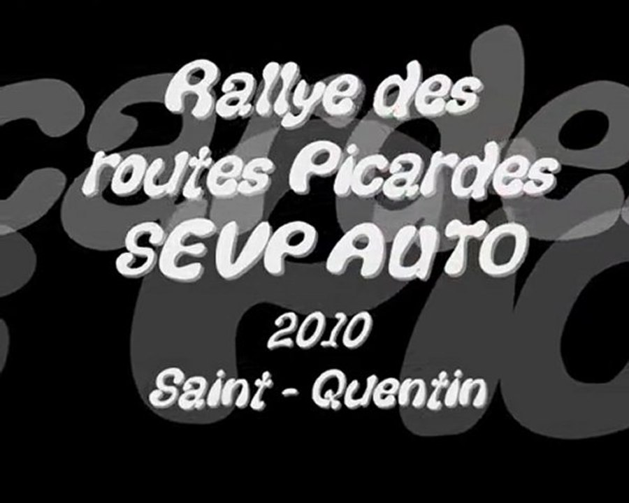 Rallye des routes Picardes SEVP AUTO  2010